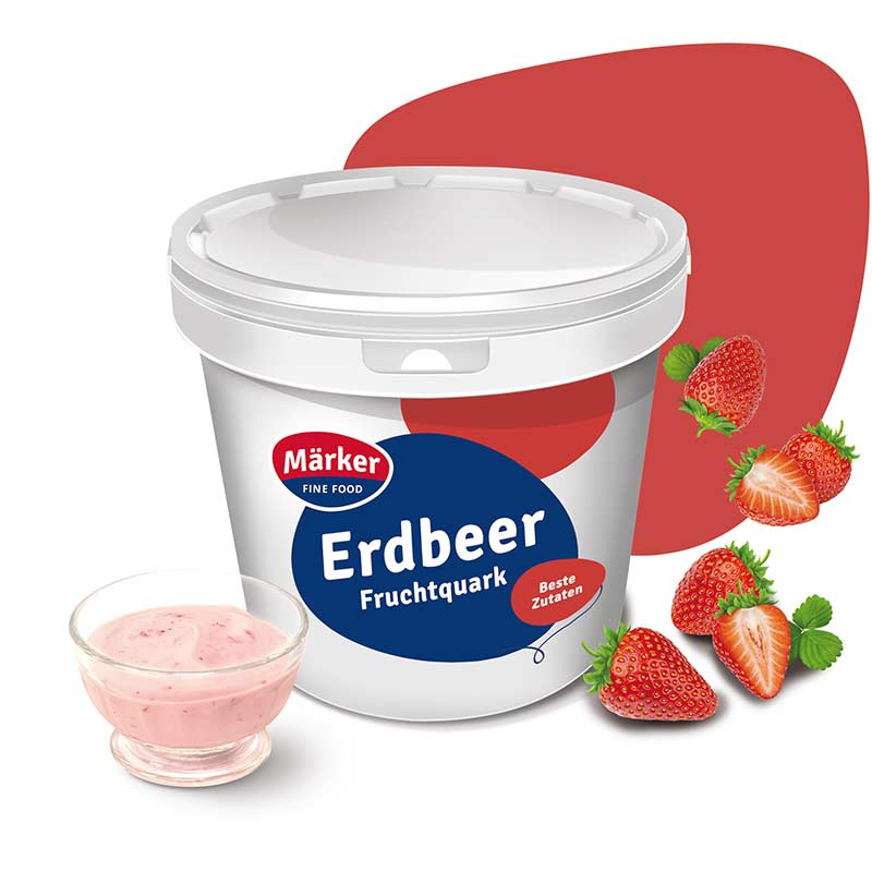 Erdbeer Fruchtquark