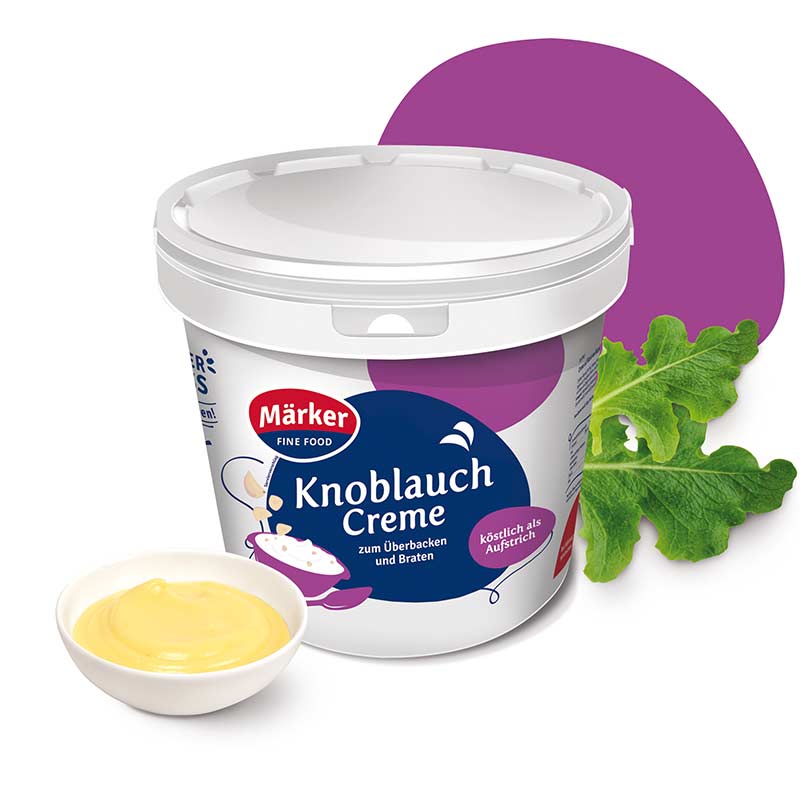 Knoblauch Creme