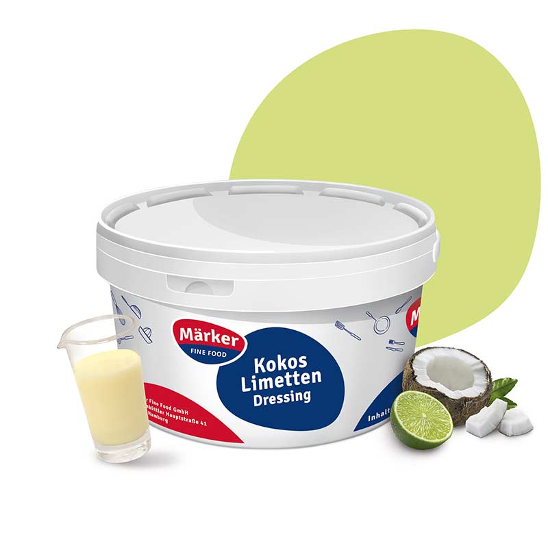 Kokos Limetten Dressing