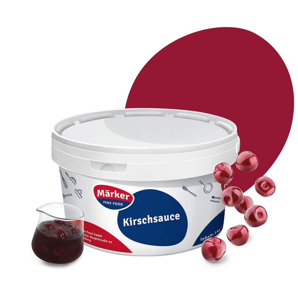 Kirschsauce 3 kg Eimer (5085)