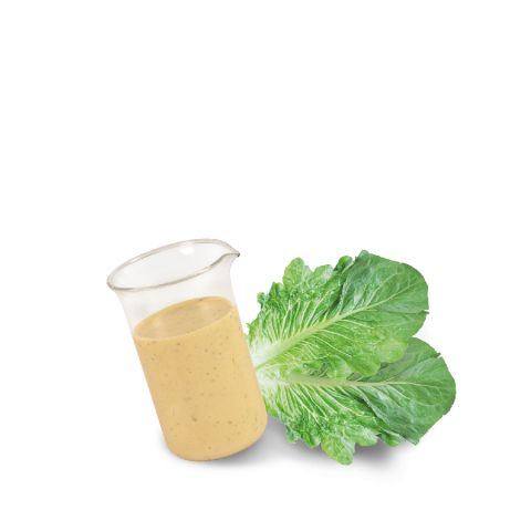 Unser Caesar Dressing: würzig, mit feiner Sardellennote